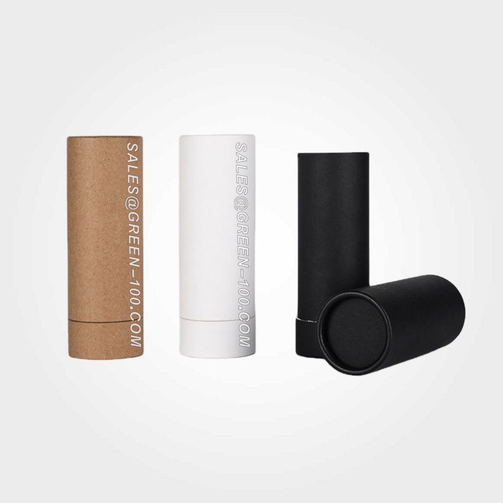 Kraft paper lip balm tubes