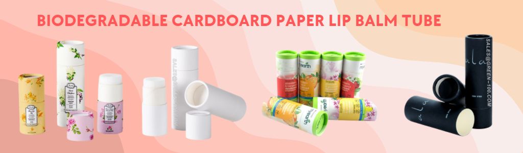 Biodegradable Cardboard စက္ကူနှုတ်ခမ်းဗာလစံပြွန်