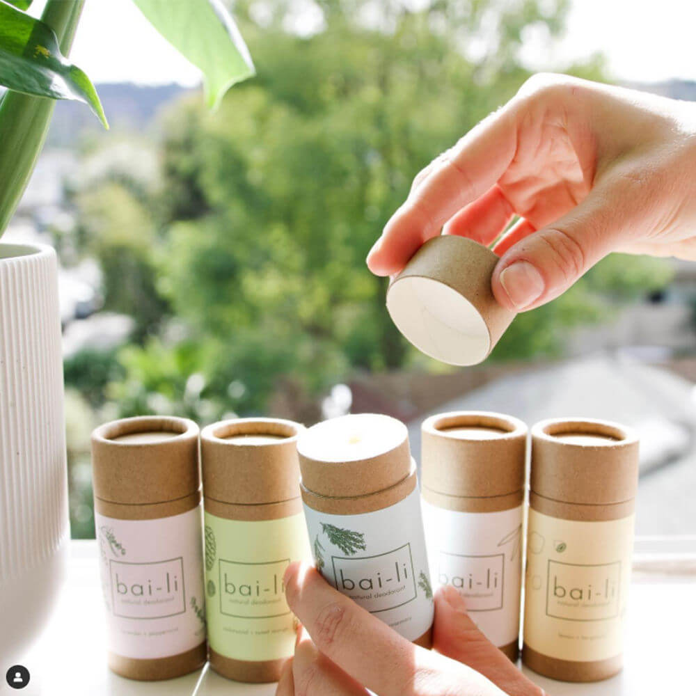 Deodorant cardboard paper tube packaging