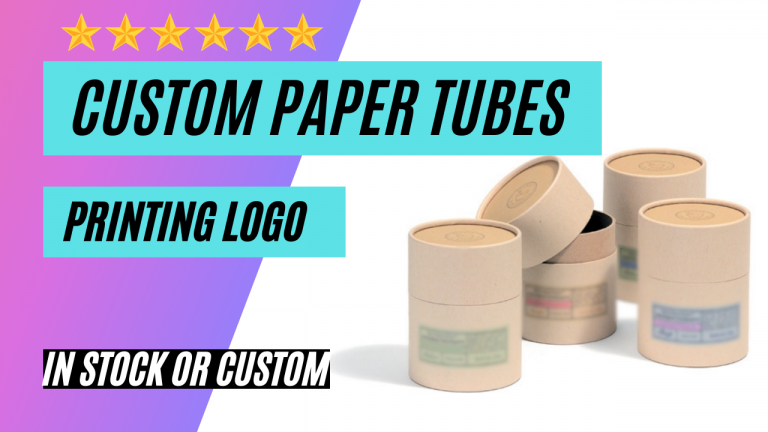 Custom Paper Tubes Packaging Cardboard Cylinder