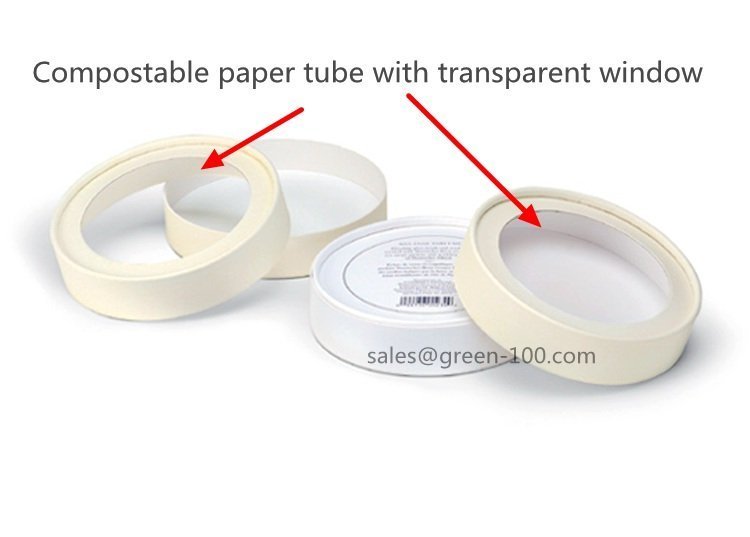 Compostable-paper-tube-with-transparent-window