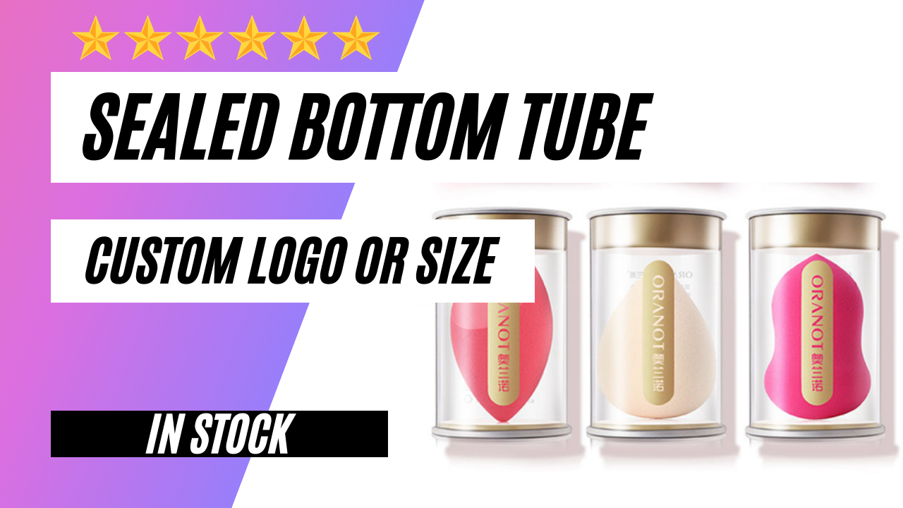 Custom Paper Tube | Cardboard Tube Manufacturers | Clear Plastic Tubes With Caps Packaging