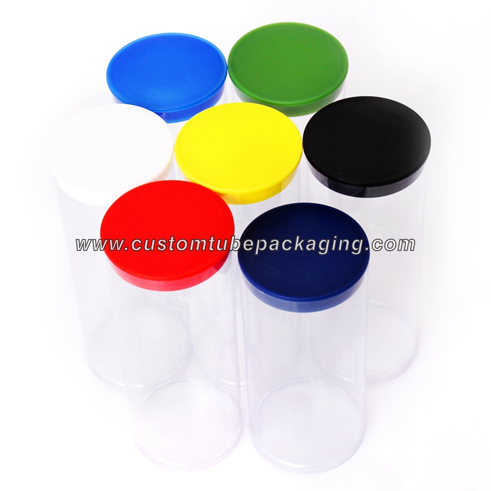 Clear plastic tubes Packaging for Cookies