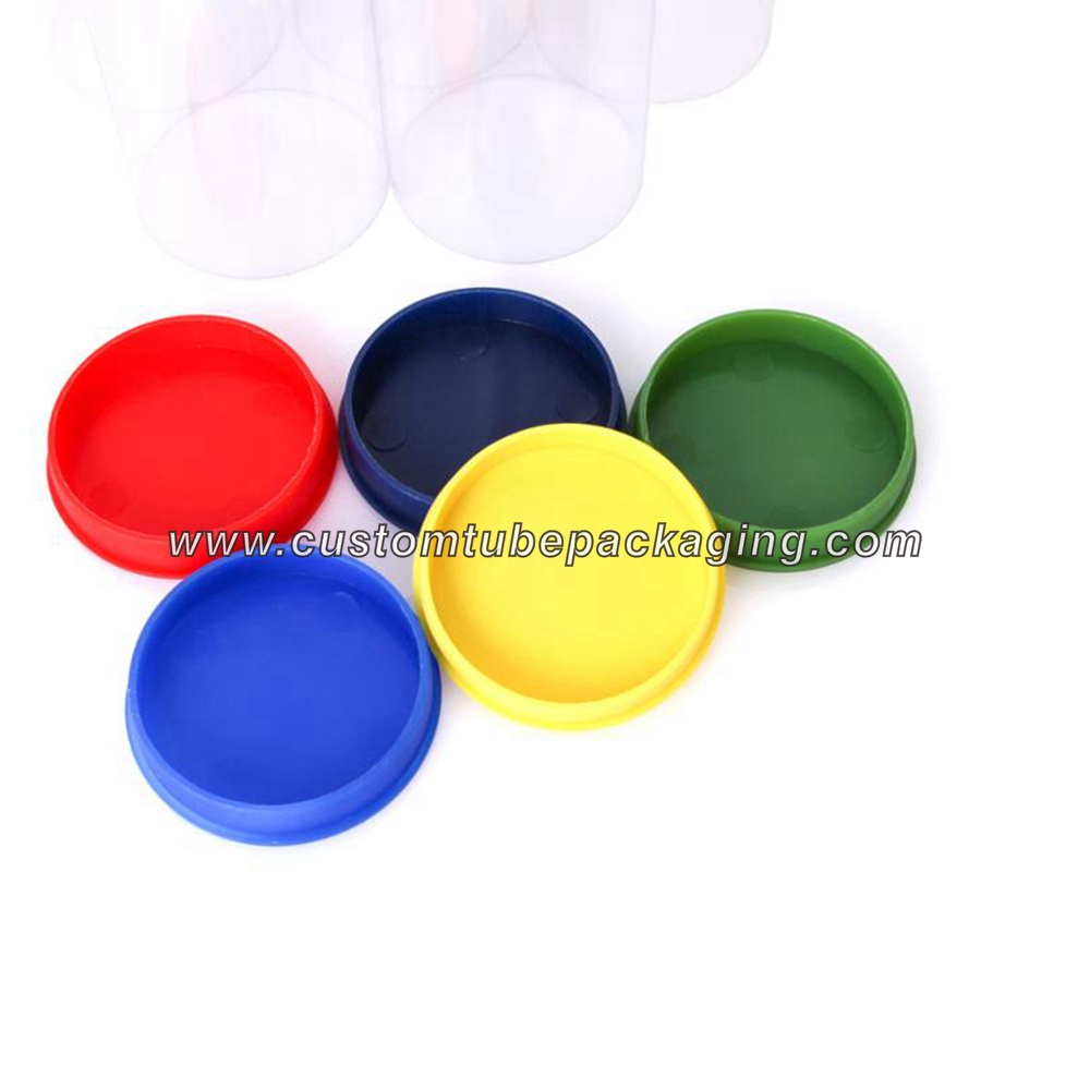 Clear plastic tubes Packaging lid