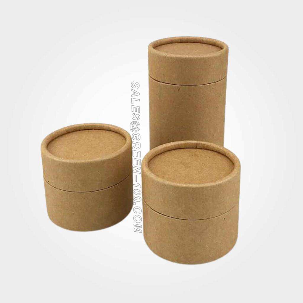 5 cardboard tubes with lid plastic postal consignments alt50x5cm Diameter White