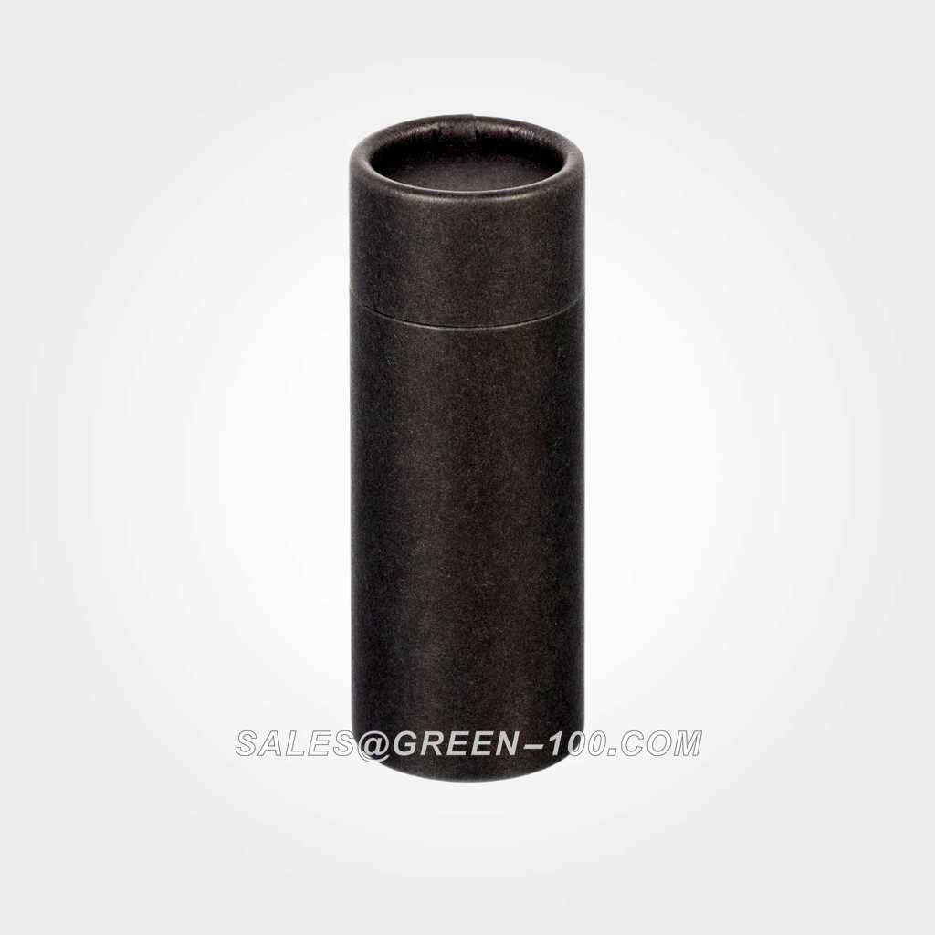 Biodegradable Black Deodorant Cardboard Tubes