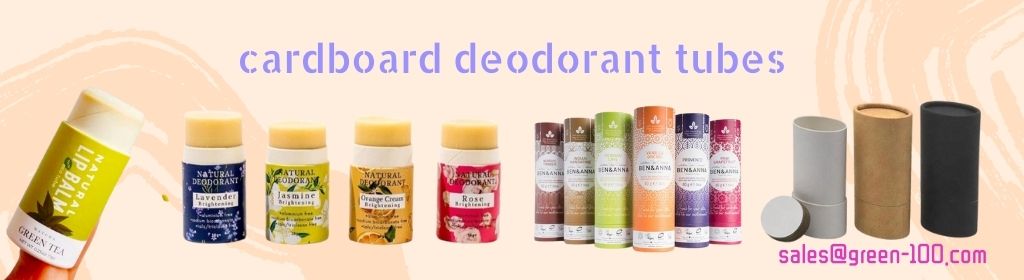 cardboard deodorant tubes